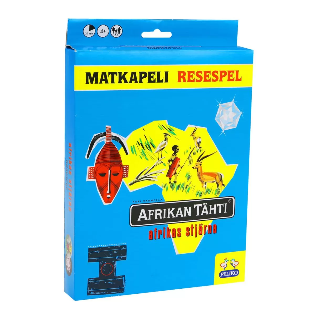 Perhepelit<Peliko Afrikan Tahti -Matkapeli