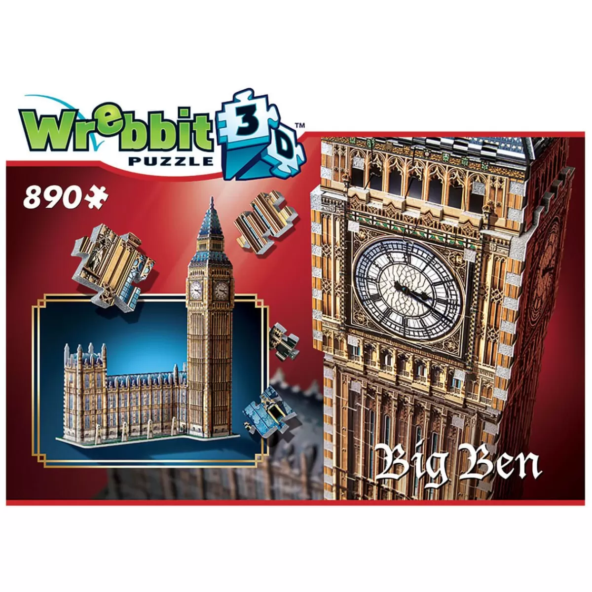 Palapelit<Wrebbit Big Ben 3D-Palapeli