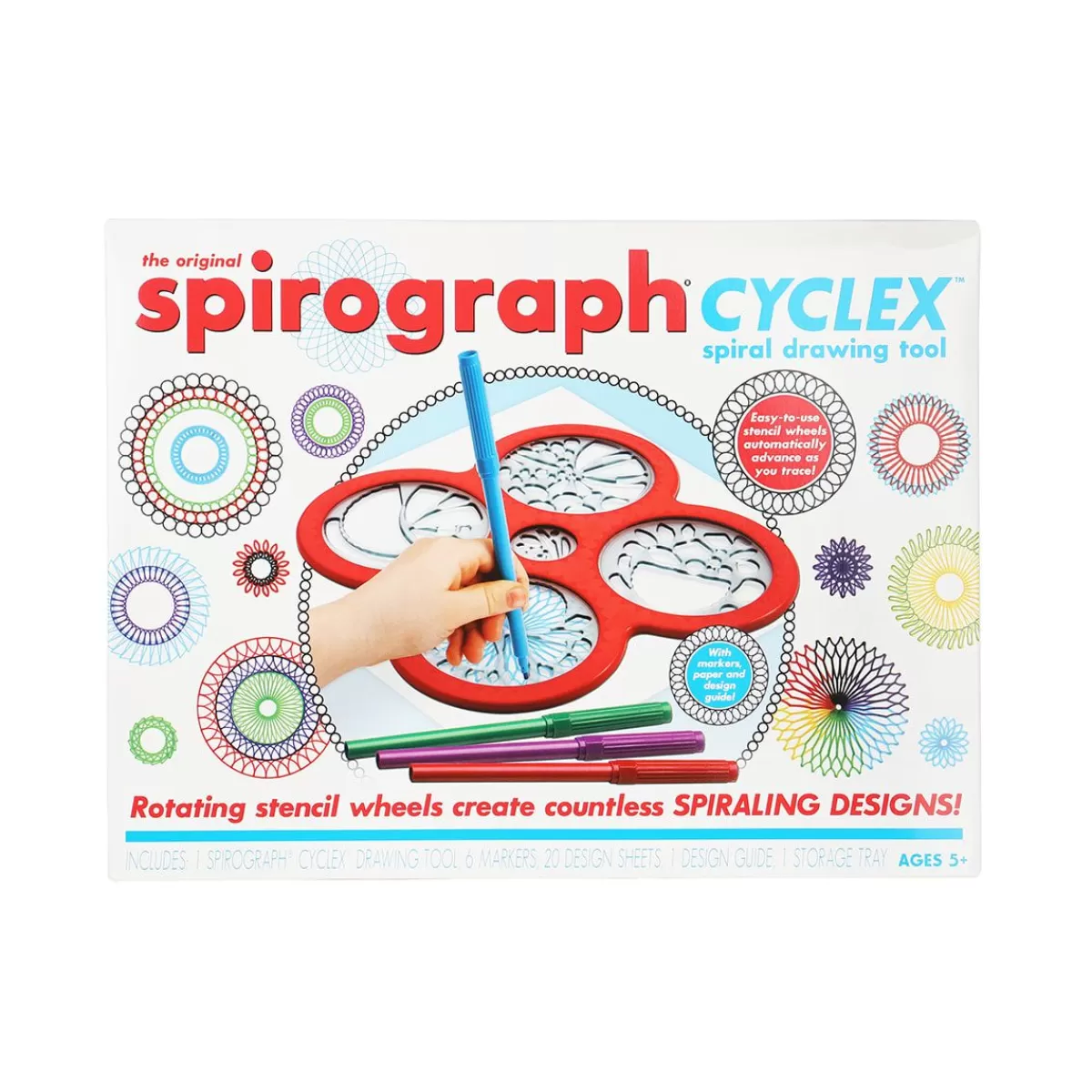 Askartelu<Spirograph Cyclex-Piirtotyokalu