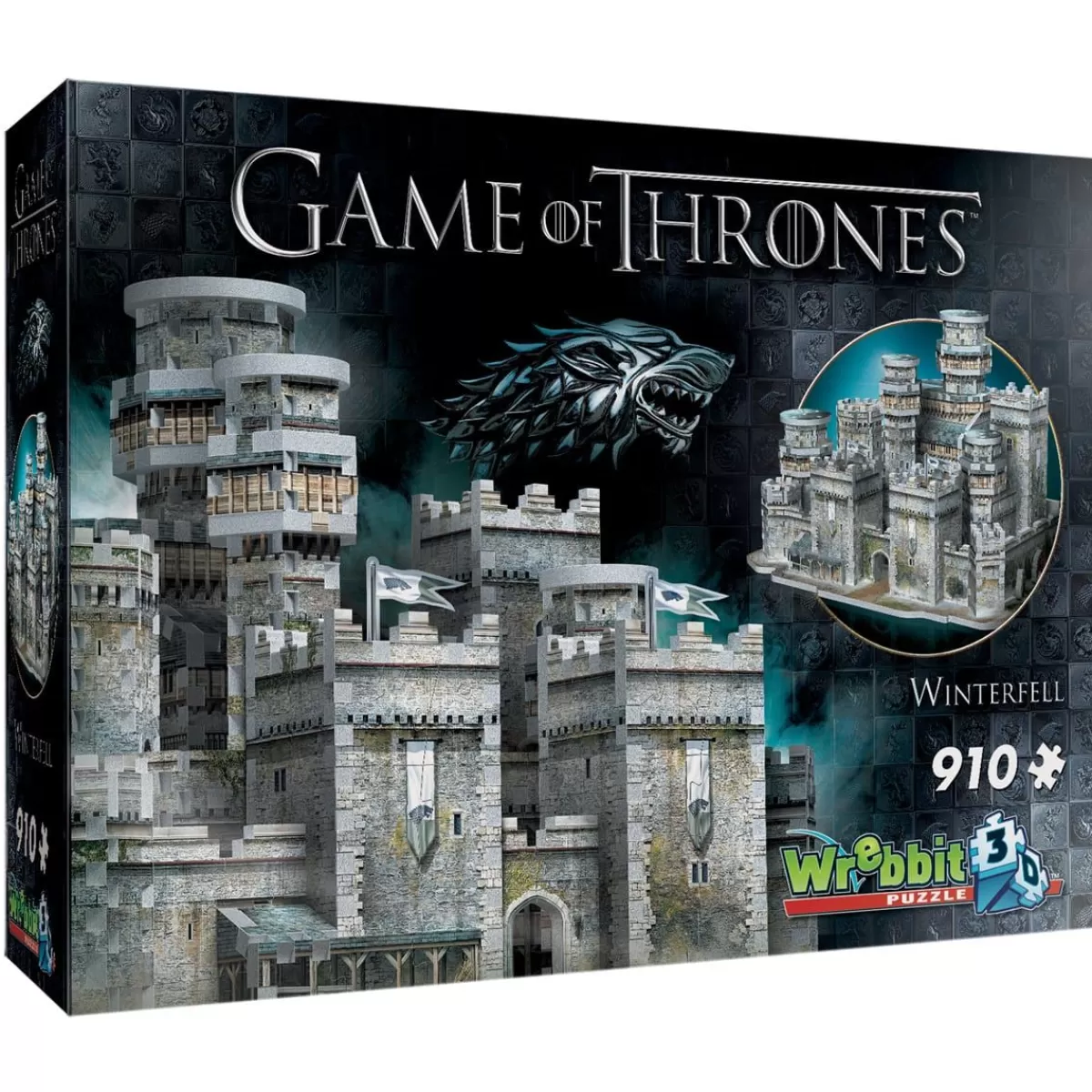 Palapelit<Wrebbit Game Of Thrones Winterfell 3D-Palapeli