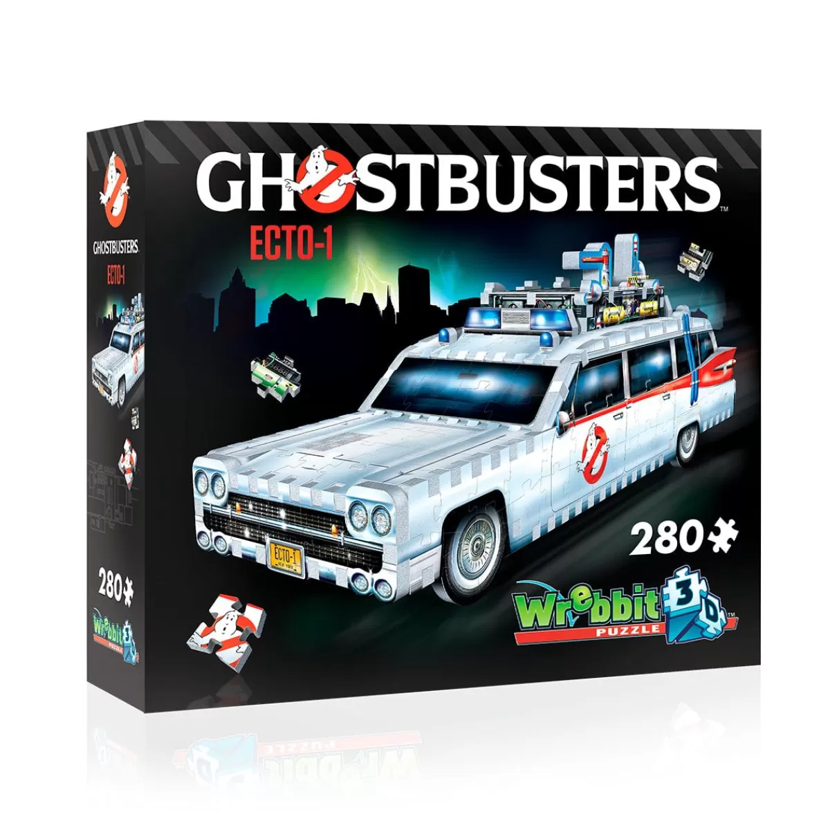 Palapelit<Wrebbit Ghostbusters Ecto-1 3D-Palapeli