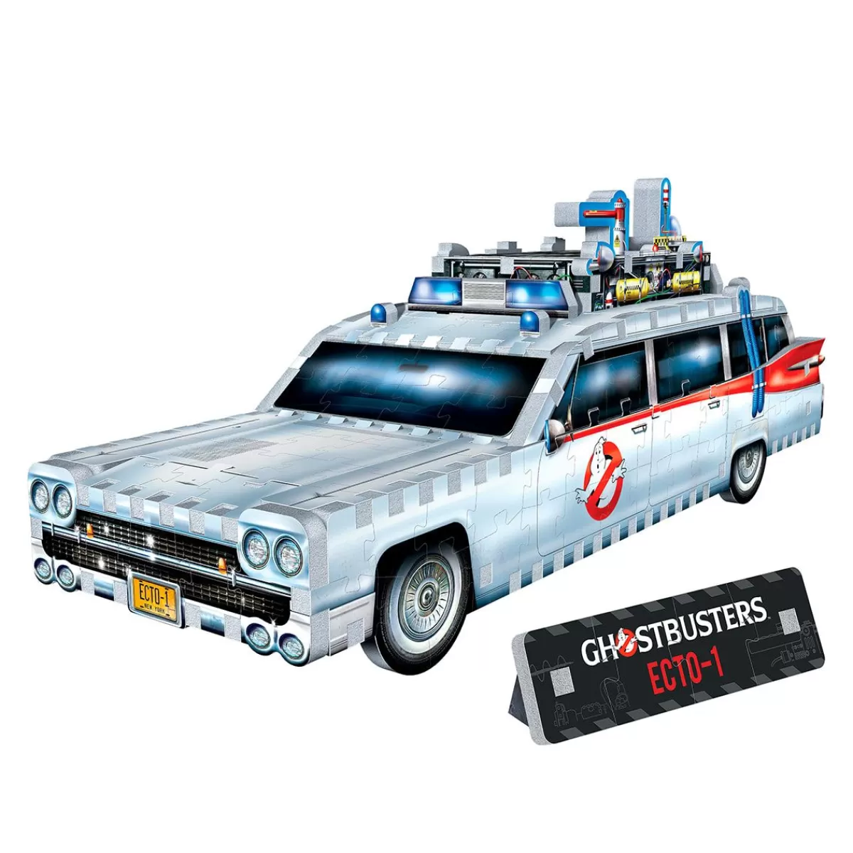 Palapelit<Wrebbit Ghostbusters Ecto-1 3D-Palapeli