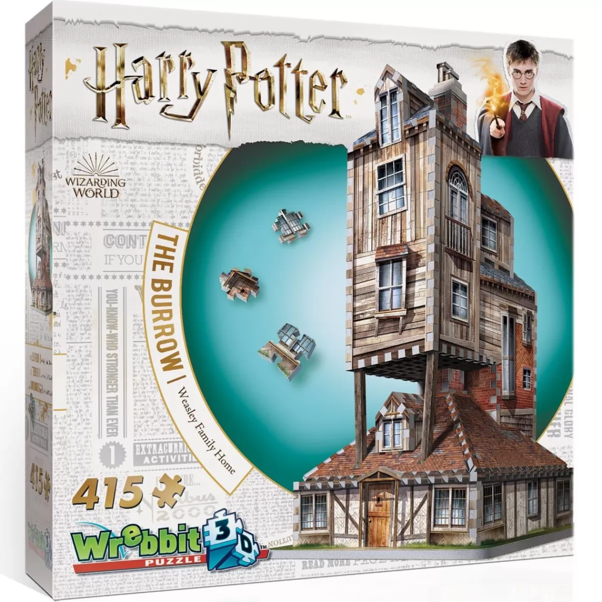 Palapelit<Wrebbit Harry Potter Kotikolo 3D-Palapeli