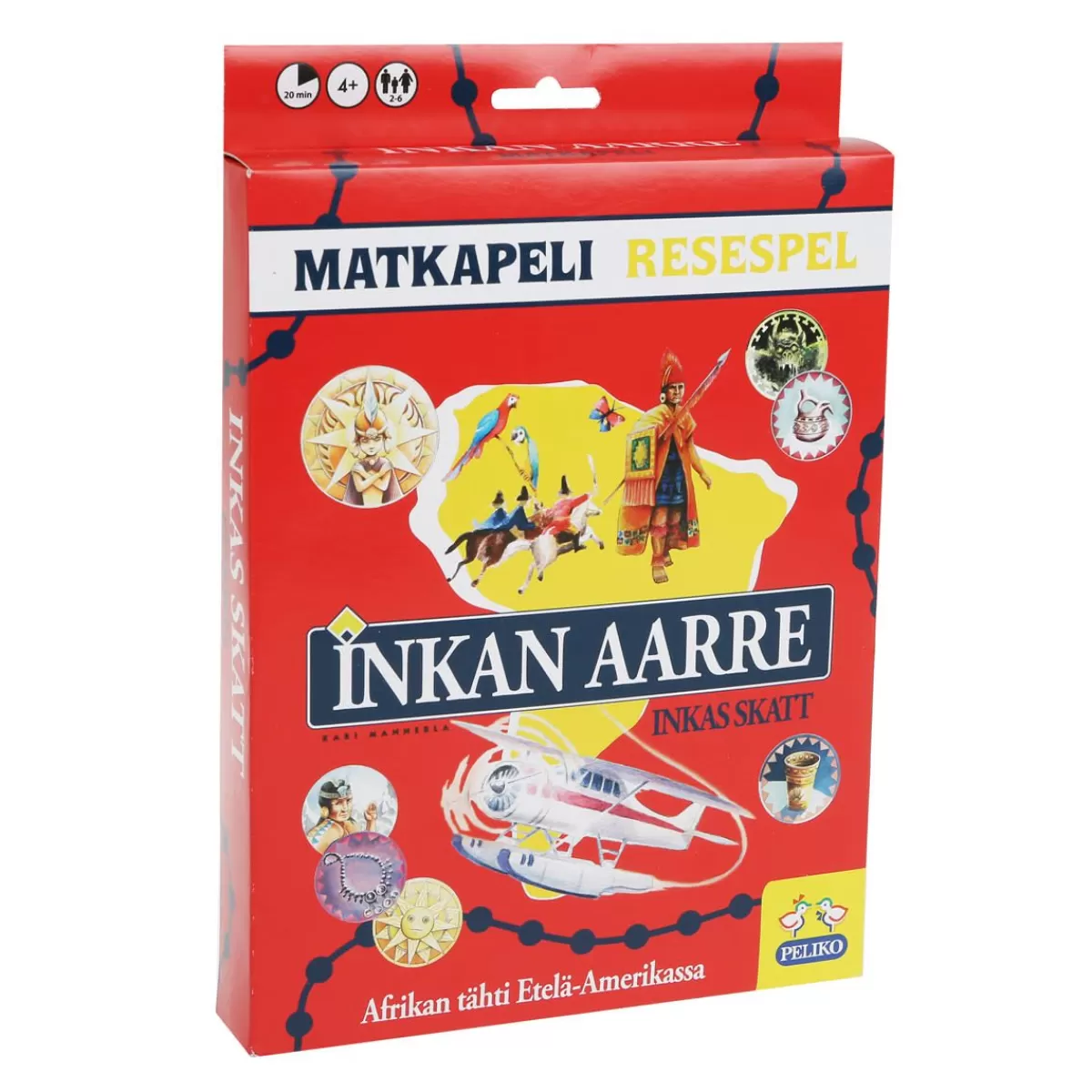 Perhepelit<Peliko Inkan Aarre -Matkapeli