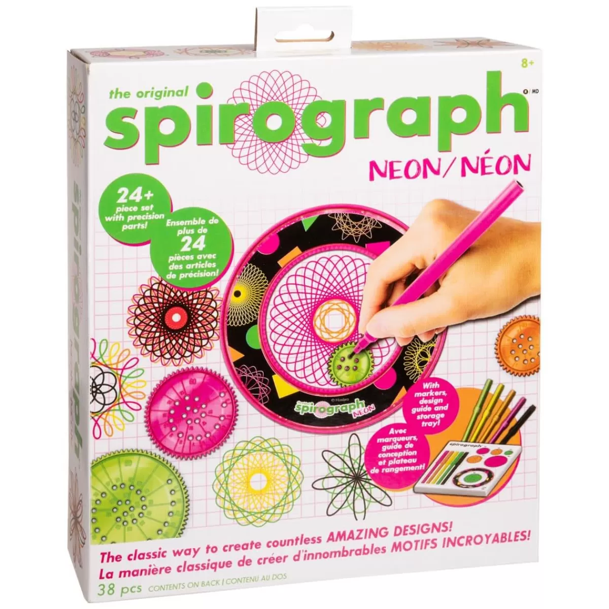 Askartelu<Spirograph Neon