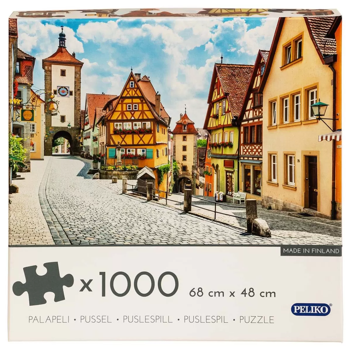 Palapelit<Peliko Palapeli 1000 Palaa Rothenburg