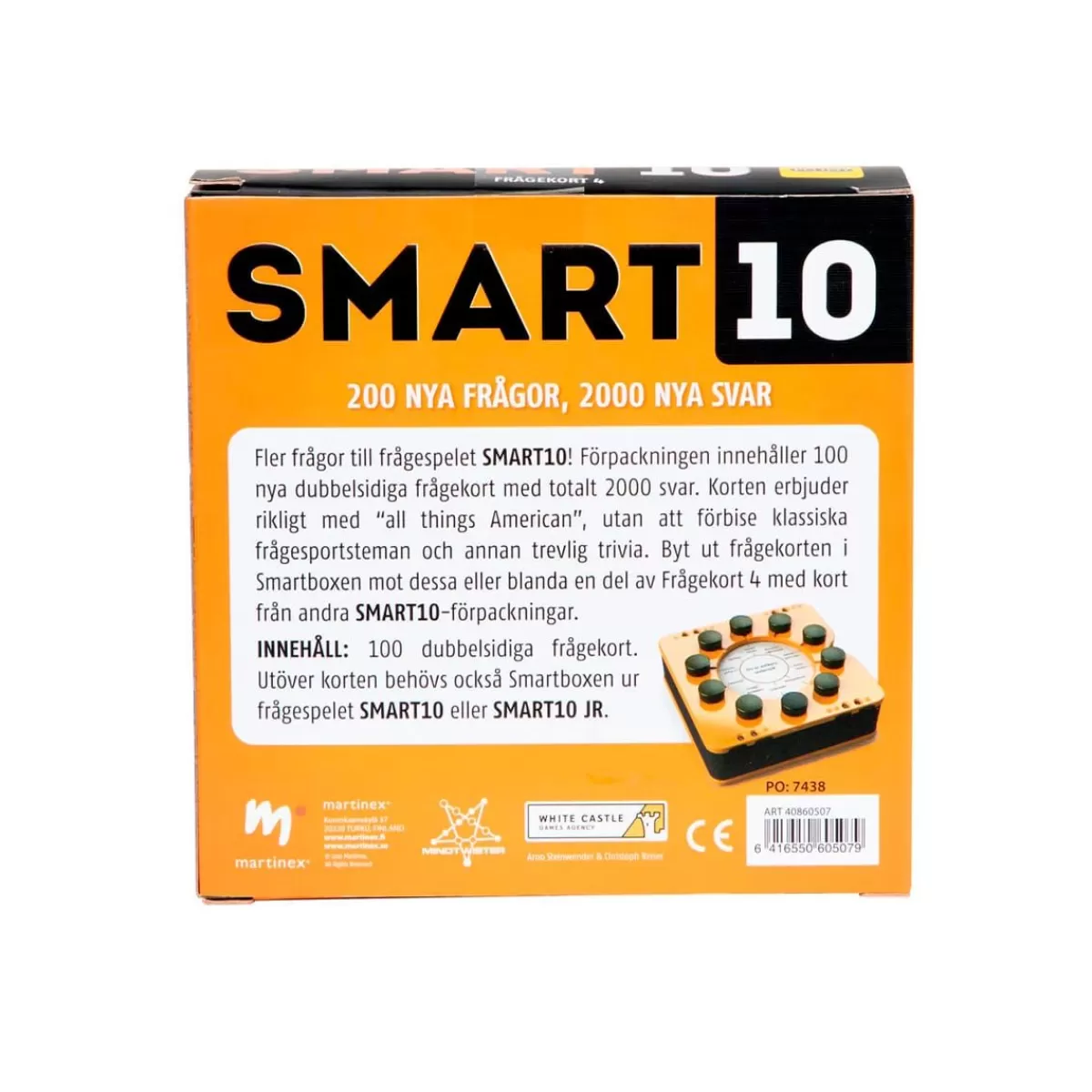 Seurapelit<Peliko Smart10 Fragekort 4 (Svenska)