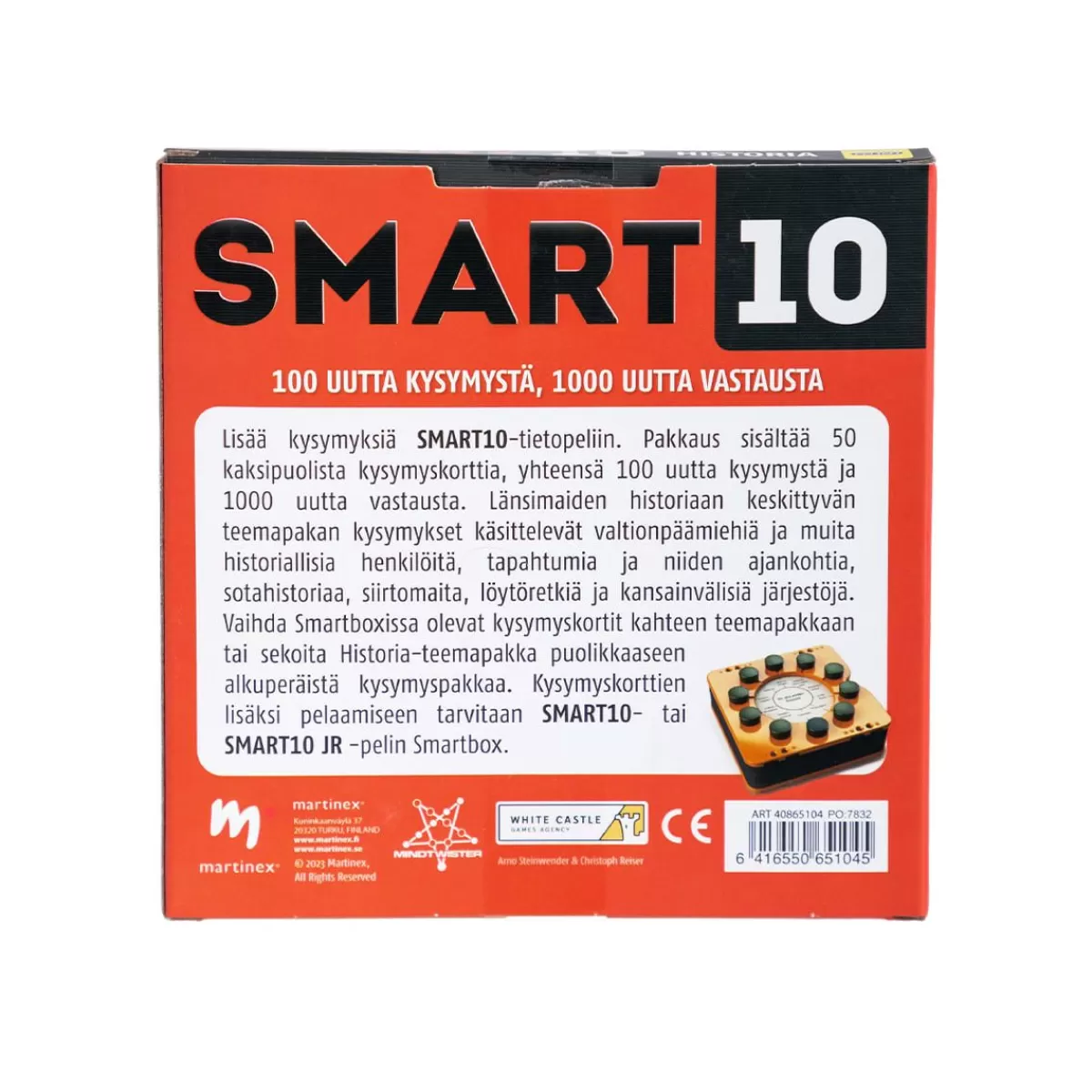 Seurapelit<Peliko Smart10-Kysymykset Historia