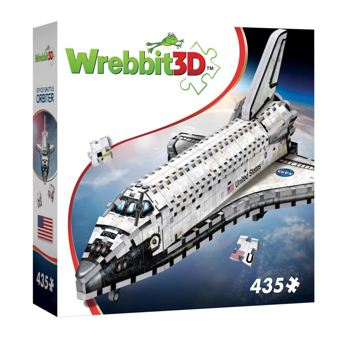 Palapelit<Wrebbit Space Shuttle Orbiter 3D-Palapeli