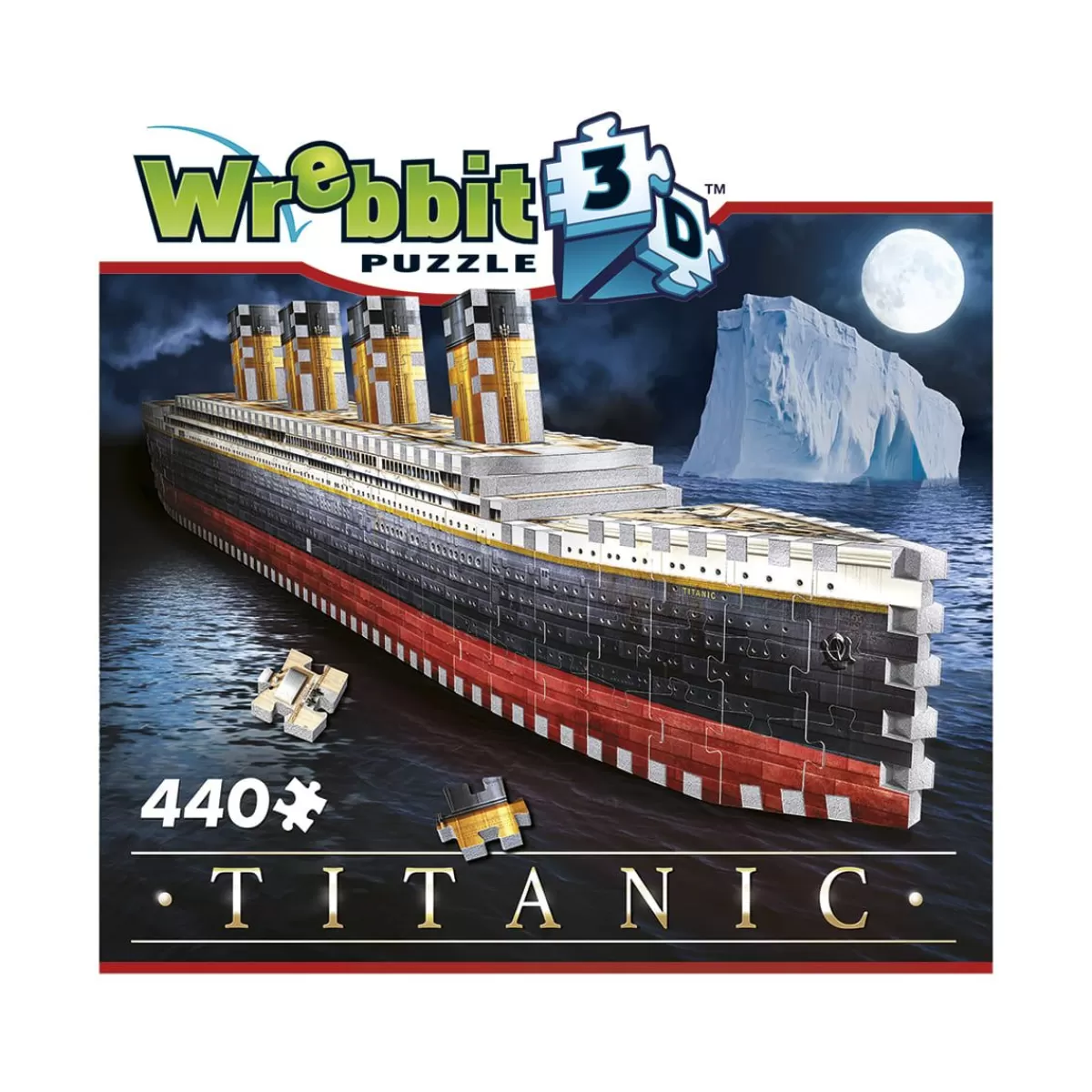 Palapelit<Wrebbit Titanic 3D-Palapeli