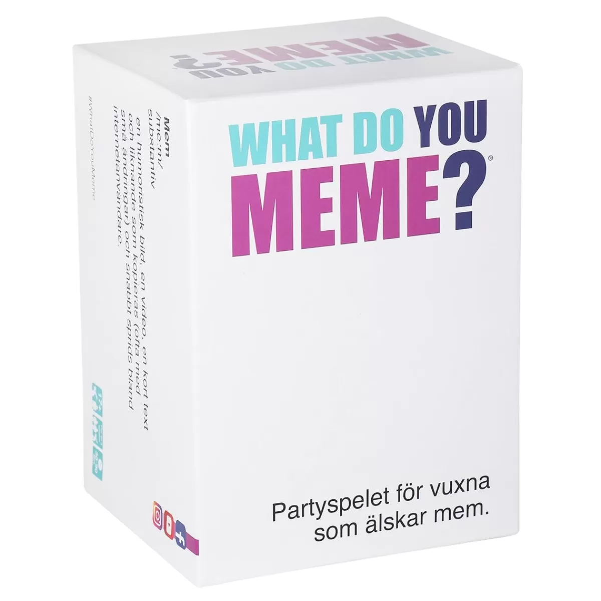 Seurapelit<Peliko What Do You Meme (Svenska)