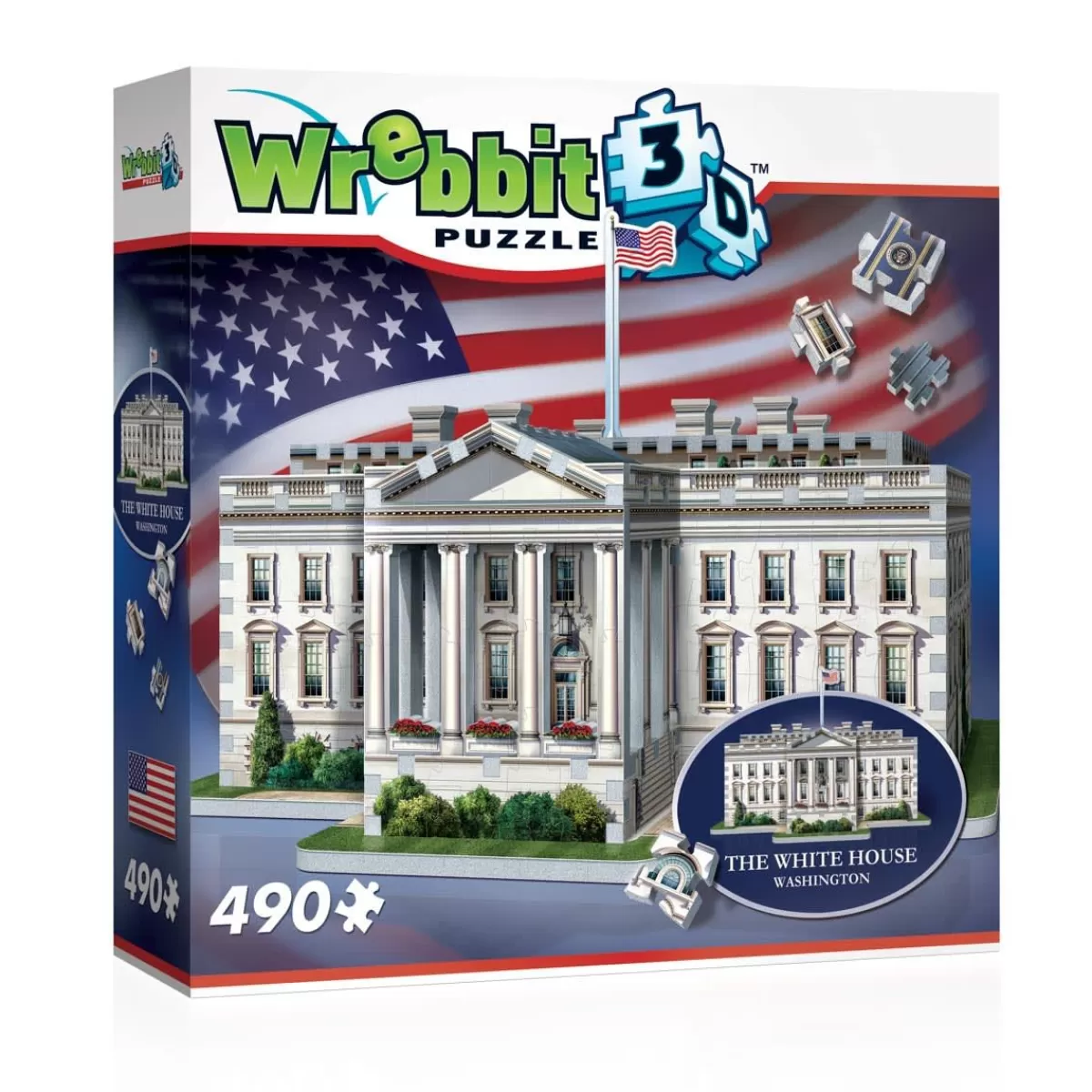 Palapelit<Wrebbit White House 3D-Palapeli